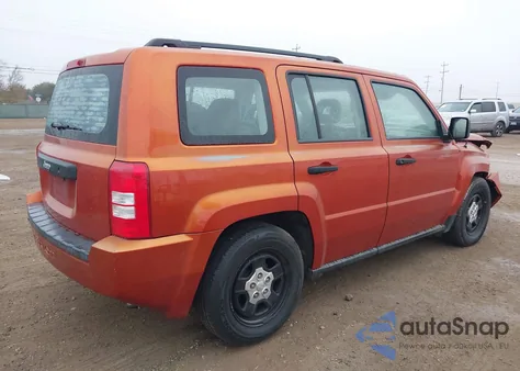 2008 Jeep Patriot Sport z USA, uszkodzony, nr VIN 1J8FT28W78D731754